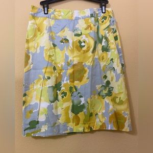 Van Heusen Studio Cute Shirt A-line in yellow & grey design,Size 6 ,100% Cotton